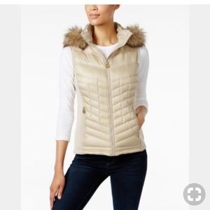 OFFERS WELCOMED! Michael Kors down & faux fur vest
